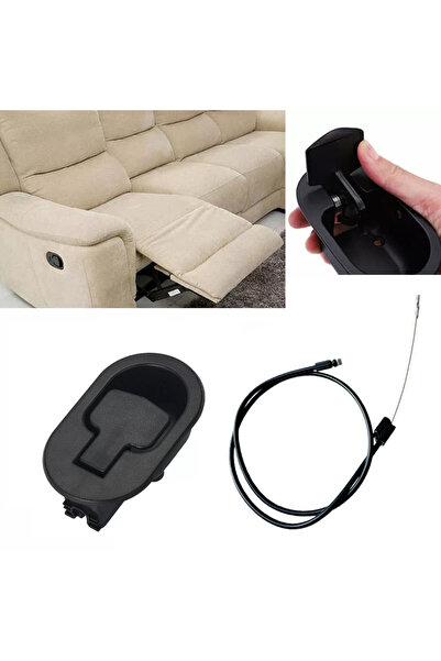 Choice 1set 2Pcs Replacement Recliner Chair Sofa Handle Cable Couch Release L...