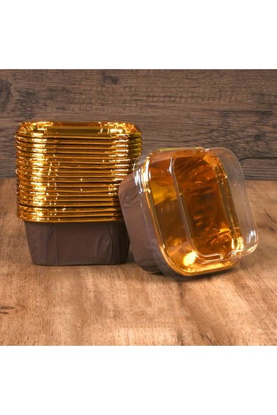 Choice6 50 Cups and Lids 50Pcs Disposable Cupcake Cups with Lids, Baking Cups...
