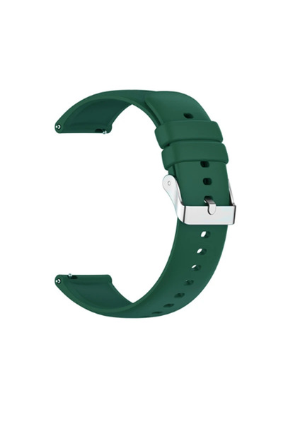 Choice 20mm green Hot Sell 20MM 22MM Silicone Watch Strap 20/22mm Universal W...