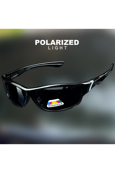 Choice C1-BLACK 1/3PCS Vintage Sports Sunglasses Men Women Fishing Running Cy...