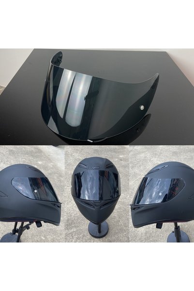 Choice11 Deep Black Helmet Lens for AGV K5 K5S K3SV K1 K1S Compact ST Motorcy...