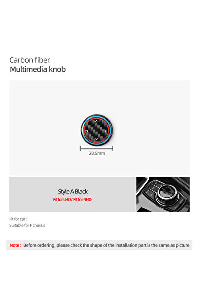 choice2 Carbon Fiber 28.5mm For BMW F10 E60 F30 F20 G20 E90 F25 G01 E39 X3 X4...