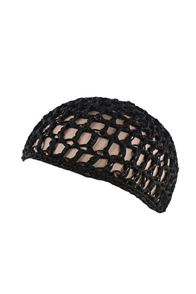 Choice1 Size fits all black New Women's Mesh Hair Net Black Wig Caps handmade...