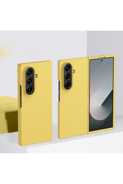 Choice Galaxy Z Fold7 Yellow Phone Case for Z Fold 7 6 5 3 4 ZFold7 Protectiv...