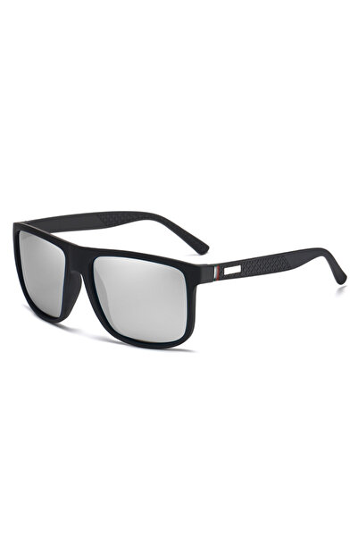 Choice Silver Fashion Vintage Square Polarized Sunglasses Men Women Luxury Br...