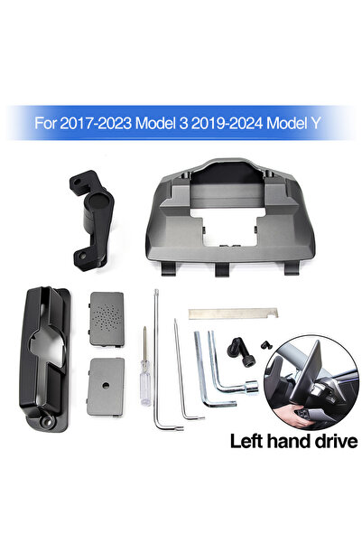Choice Model 3 and Y Left Screen Rotating Bracket for Tesla 2017-2024 Model Y...