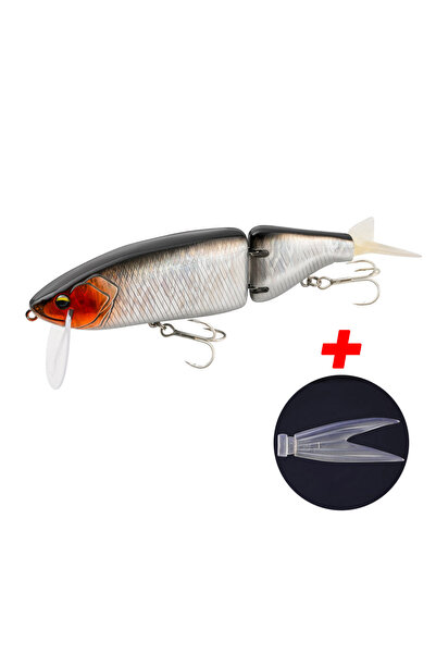 choice2 red head Swimbait Big Fishing Lure Artificial Hard Bait 140mm Jointed...