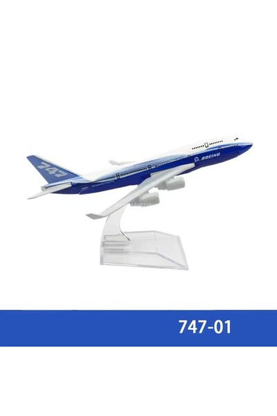 Choice12 747-01 16CM Diecast Alloy 737 747 757 777 787 Airplane Model Toy Pla...