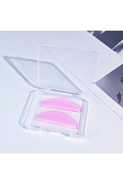 Choice Rose Red Libeauty 1 Pair Lash Softening Pads Silicone Eyelash Perm Pad...
