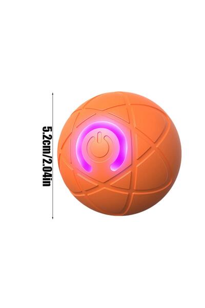 Choice Orange Active Rolling Ball For Dogs Vibrating Rolling Ball Automatic R...