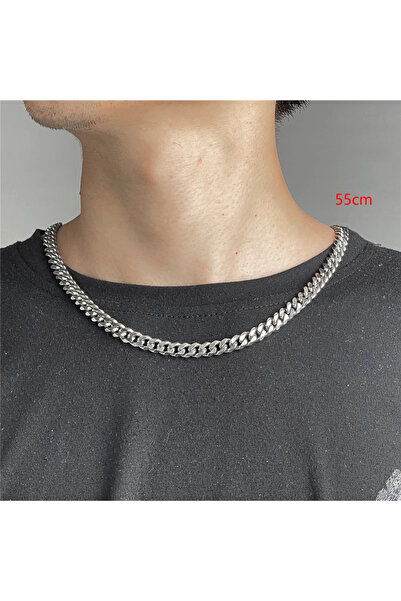 Choice ZJ4474-55 1 PCs Hip Hop Stainless Steel Men And Women With The Same Tr...
