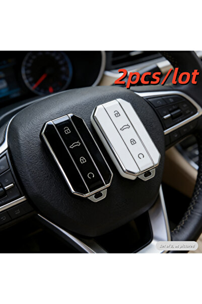 Choice black cream 2pcs/lot Car Key Case Covers for Chery Jaecoo J7 J5 7 5 Ke...