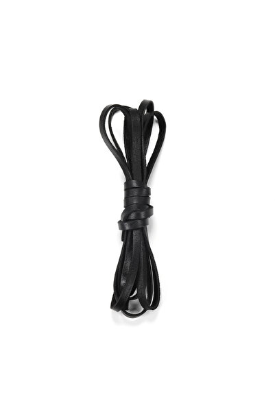 Choice 10mm x 2m Flat Black 2 Meters 3 Colors Retro Genuine Leather Cord 2-10...