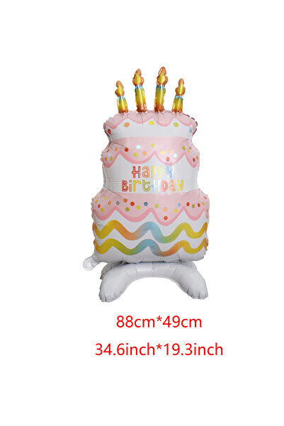 Choice 18inch White 10pcs 18 Inch Round Happy Birthday Balloons Set Birthday ...