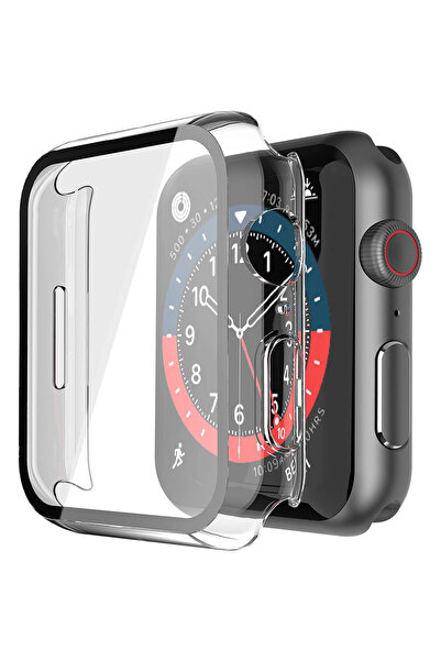 Choice 40MM Clear Tempered Glass Screen Protector Case Cover For Watch Series...