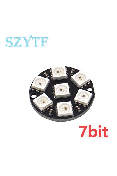 Choice1 SZYTF 7 بت 1/3/4/7/8/12/24/32/40/64 بت WS2812 5050 RGB LED Ring مدمج ...