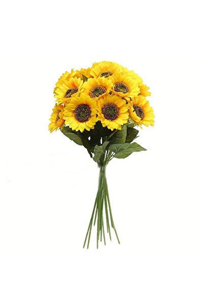 Choice 10PCS 5/10PCS Artificial Sunflowers Bouquet Flowers Fake Decoration fo...