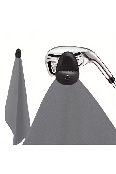 Choice Dark Grey Microfiber Golf Towel Powerful Magnet for Strong Hold to Gol...