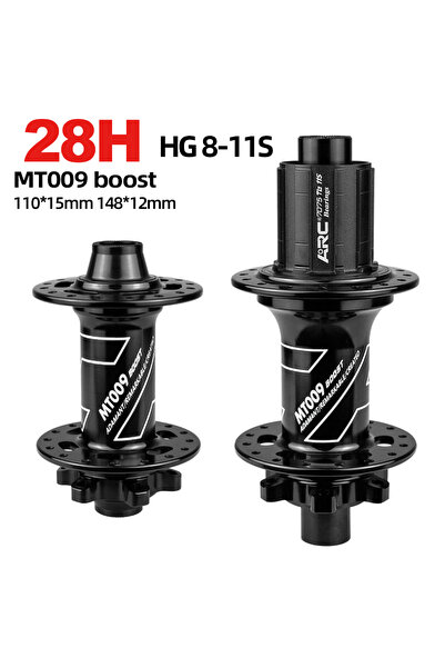 Choice HG-FRONT-REAR 28hole ARC MT009 BOOST front rear hub mtb mountain bike ...