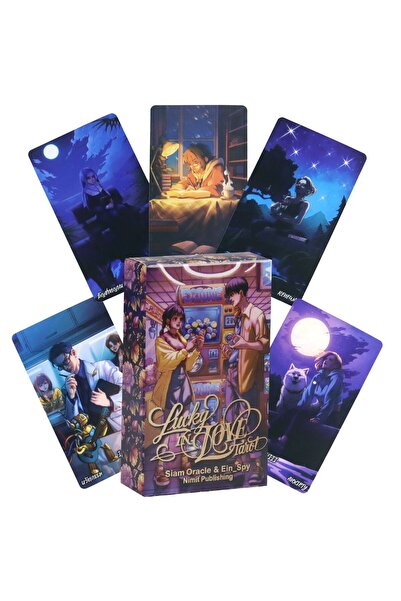 Choice Lucky In Love Tarot Deck 78 Pcs Cartoon Tarot Cards 10.3*6cm Based on ...