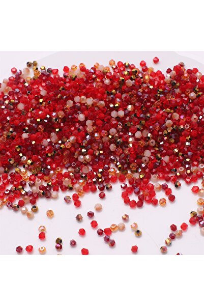 Choice9 3mm 500pcs 05 Hong 500 Pcs/Lot 2mm 3mm Faceted Crystal Glass Bicone B...