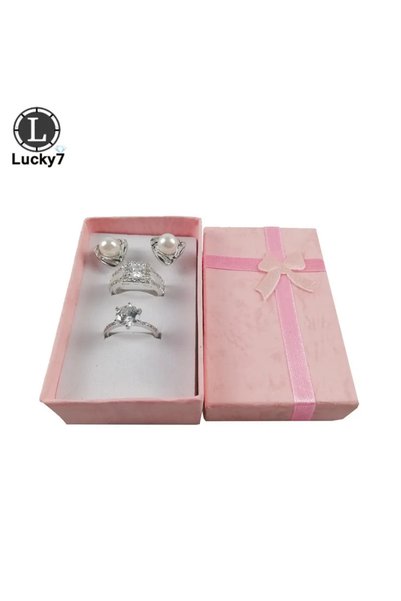 Choice Pink 12pcs/Lot Jewelry Sets Display Box For Necklace Earrings Ring 5*8...