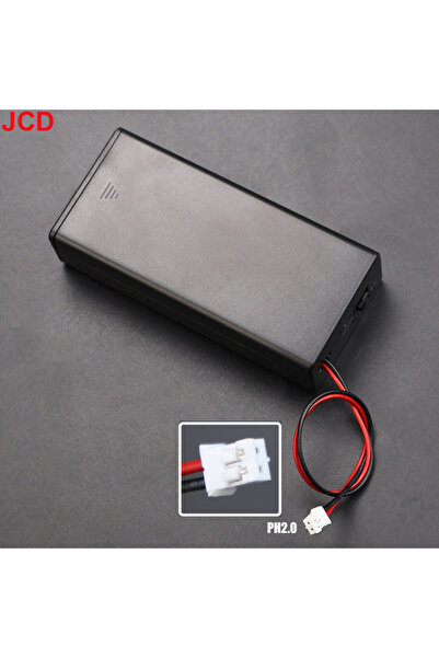 Choice3 PH2.0 18650 2-cection Battery Holder/Box In Series With Cover Switch ...