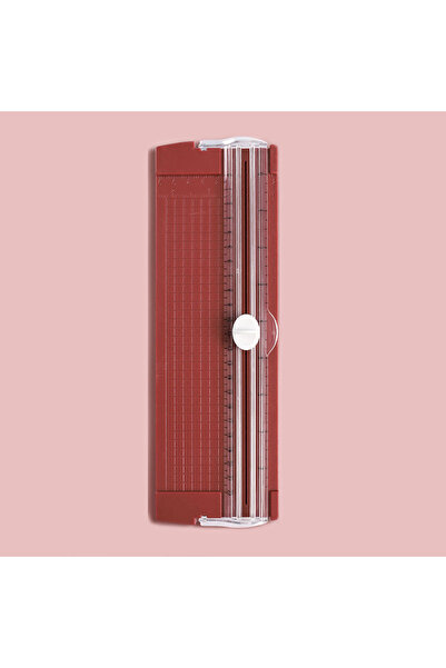 choice2 red 1PC Multi-functional bidirectional paper cutter, portable paper c...