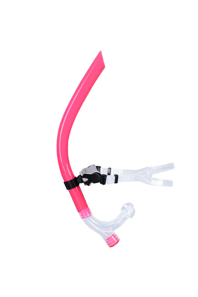 Choice1 Adult-Rose Red Swim Training Snorkel Center-Mount Front ComfortableMo...