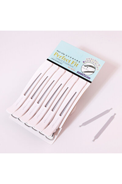 Choice4 MFWHenJia6pcs-White 6 قطع مشابك شعر طويلة بدون خطوط، مشابك شعر لا تتر...