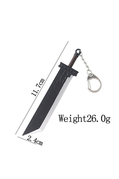 Choice K00525 Game Final Fantasy Cloud Buster Sword Keychain Cloud Strife's W...