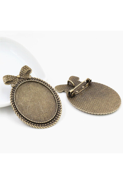 Choice B1-08 New Fashion 5pcs 30x40mm Inner Size Antique Gold/Silver Black Br...