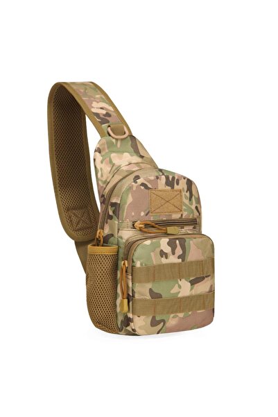Choice cp Outdoor Tactical Camouflage Kettle Chest Pack Bags Men Hiking Backp...
