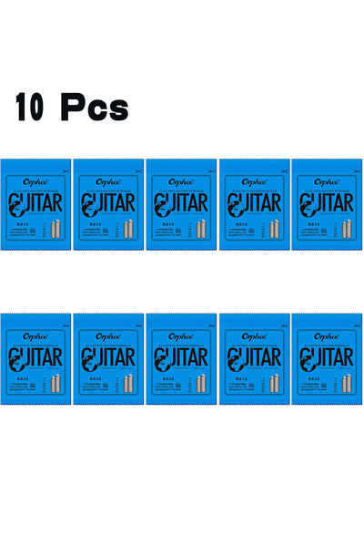 Choice5 10 Pcs Orphee 1/5/10 Pcs Electric Guitar Strings Set RX Series Hexago...