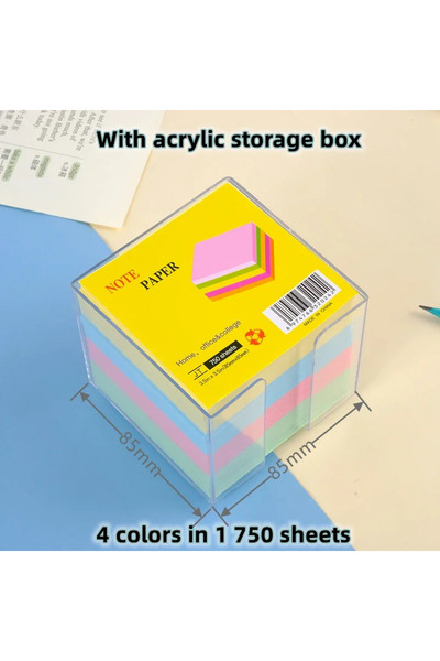 choice2 85x85mm 750sheets 500/750Sheets Color Posted It Sticky with Acrylic B...