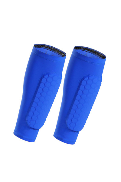 Choice12 M 1 Pair Blue Loogdeel Honeycomb Soccer Shin Guards Football Shields...
