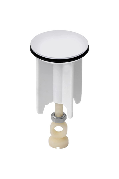 Choice A High Quality Brand New Wash Basin Plug Sink Plug White Pop-Up Plug P...