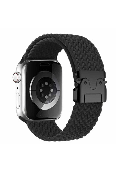 Choice S10 42-38 40 41 mm 2 Black Braided Band For Watch Straps 40 mm 44mm 46...