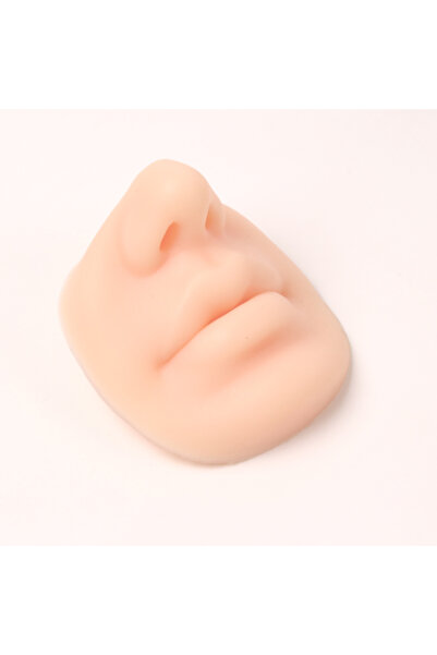 choice2 Nose and Mouth Silicone Ear Model Use For Tattoo Puncture Practice Te...