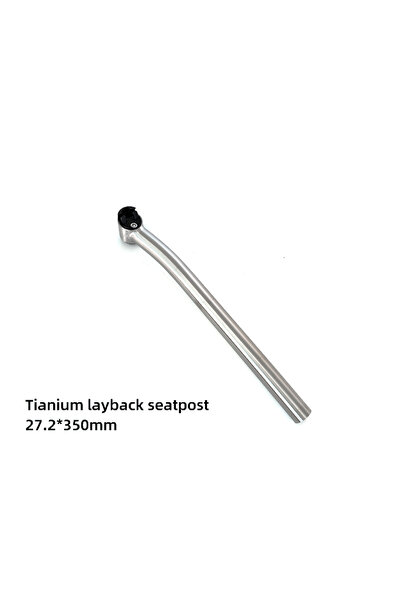 Choice Layback 27.2 Titanium Alloy After Float Seatpost Bike Seat Post Road B...