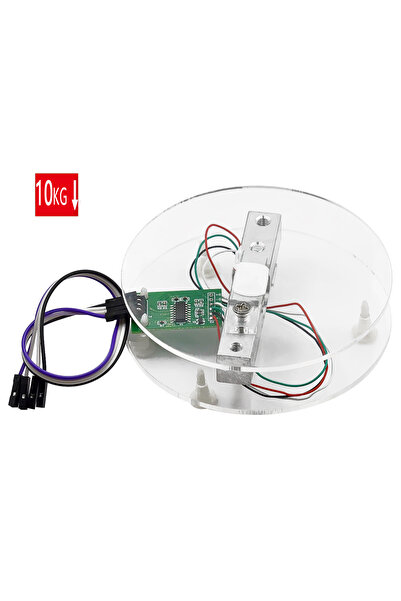 Choice14 10KG Welded Digital Load Cell Weight Sensor HX711 AD Converter Break...