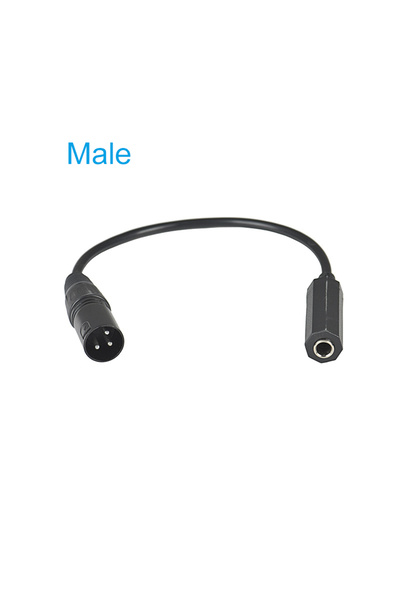 Choice 30CM Male XLR Male to Female Balance Cable Adapter TRS 6.35mm to XLR 3...