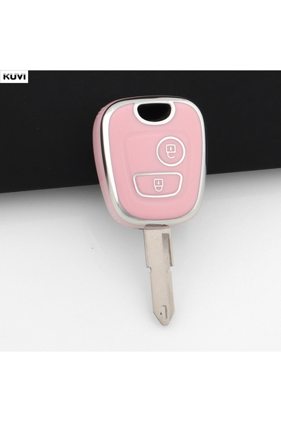 Choice11 Pink only case New TPU Car Key Case Cover For Peugeot 107 206 207 30...
