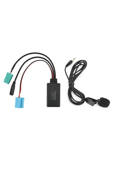 Choice black 6Pin Bluetooth Audio Cable Car Stereo AUX‑IN Adapter with Microp...