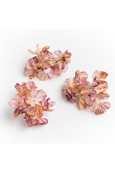 Choice13 5pieces Color 6 10Pcs Silk Hydrangea Wedding Headwear Christmas Wrea...