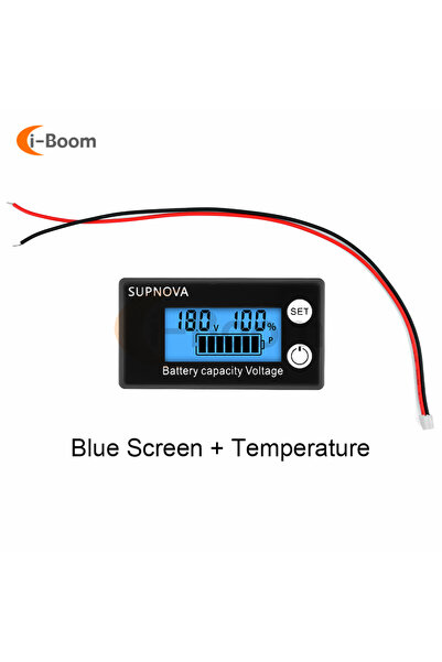 Choice1 2 12V 24V 48V 72V Lead Acid Lithium Battery Capacity Indicator DC 8V-...