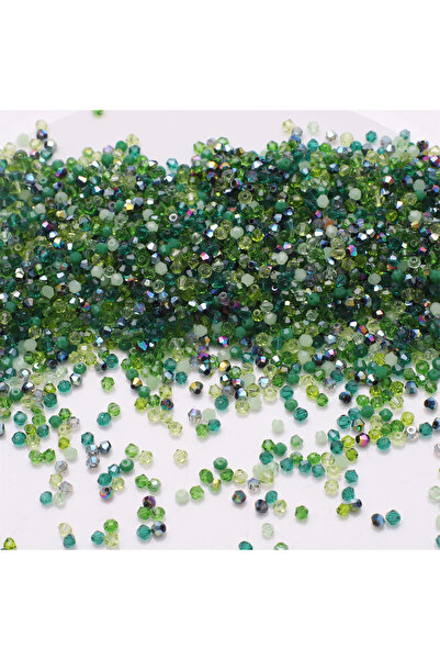 Choice12 2mm 500pcs 02 Lv 500 Pcs/Lot 2mm 3mm Faceted Crystal Glass Bicone Be...
