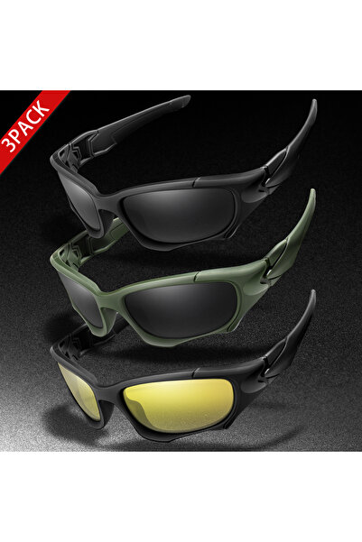 Choice XD3-5-10 3 Pairs Polarized Fishing Sunglasses for Men Women Classic Ca...
