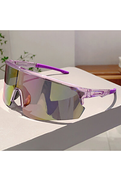 Choice without case purple purple mirror KAMMPT New in 2024 Semi-rimless Spor...