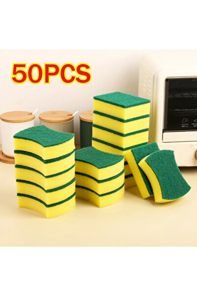 Choice 50PCS-Radian 50/1Pcs Kitchen Dishwashing Sponge Soft Absorbent Clean R...